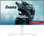 IIYAMA Monitor 27 cali GB2771QSU-W1 QHD,Fast IPS,200Hz,HAS (150) PIVOT, 2xUSB 3.2, 2xUSB C, 0,5ms, 2xHDMI, DP, 350cd,Adaptive G-SYNC - 2560 x 144 UPIIY027XSU71W1