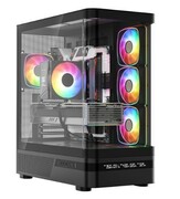 MODECOM Obudowa Volcano AQ200 ARGB MIDI BLACK KOMCPOD0AQ200BK
