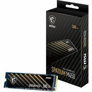 MSI Dysk SSD SPATIUM M450 500GB M.2 PCIe 4.0 3600/2300MB/s DGMSIWK500M4502