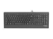 Natec Klawiatura Barracuda Slim USB czarna UKNATRSP0000021