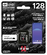 GOODRAM Karta pamięci microSD IRDM 128GB UHS-I U3 A2 + adapter SFGODMD128M2AA0