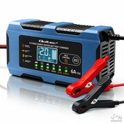 Qoltec Ładowarka 12V 6A | Prostownik z funkcją naprawy | AGM GEL LiFePO4 AZQOLUAY0052669