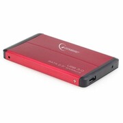 Gembird Kieszeń zewnętrzna HDD 2.5'' Sata USB 3.0 Red Gembird