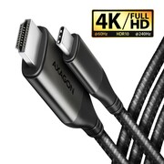 AXAGON RVC-HI2MC Adapter aktywny USB-C -> HDMI 2.0 4K/60Hz Aluminum, 1.8m kabel AKAXNHVRVCHI2MC