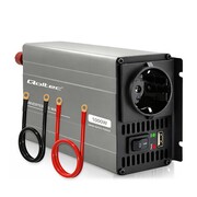 Qoltec Przetwornica napięcia MS Wave | 12V na 230V | 500/1000W AZQOLUS00052681