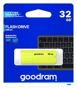 GOODRAM Pendrive UME2 32GB USB 2.0 Żółty SGGOD2G32UME2Y0