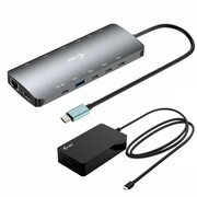 i-tec Stacja dokująca USB-C Metal Nano 3x Display Dock 2x HDMI 1x USB-C video Power Delivery 140W + i-tec Universal Charger 140 W AYITCS000000094