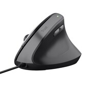 Trust Mysz ergonomiczna przewodowa Bayo II czarna UMTRURPD0000018