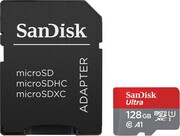 SanDisk Karta Ultra microSDXC 128GB 140MB/s A1 + Adapter SD SFSANMD128AB140