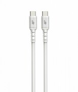 TB Kabel USB C - USB C 1 m. silikonowy biały AKTBXKUCC2SI10W