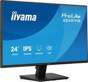 IIYAMA Monitor 23.8 cala X2491HS-B1 IPS,HDMI,DP,1ms,350cd, 1500:1,120Hz,2x2W UPIIY024XS91B1S