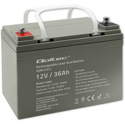 Qoltec Akumulator AGM | 12V | 36Ah | max. 540A AZQOLUAY0053084