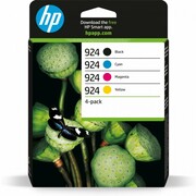 HP Tusz 924 CMYK 4-Pack 6C3Z1NE ERHPD0093210123