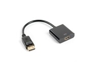 Lanberg Adapter Displayport (M) -> HDMI (F) 10cm AKLAGVA00000005