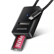 AXAGON ADM2-CM Adapter USB3.2 Gen 2 M.2 NVMe/SATA SSD 10cm USB-C cable AIAXNOAMD2CM001