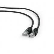 Gembird Patch cord kat.5e osłonka zalewana 1M czarny AKGEMP51180