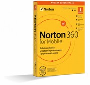Norton Norton360 Mobile PL 1 użytkownik, 1 urządzenie, 1 rok 21426915 OBSYMA36MOB111F