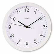 Hama Zegar ścienny Elba 25 cm Biały QUHAMZE00185864