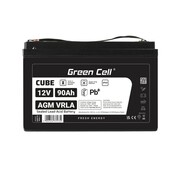 Green Cell Akumulator AGM VRLA 12V 90Ah IP54 AZGCEUAY12V90AJ