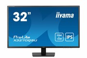 IIYAMA Monitor 32 cale X3270QSU-B1 IPS,WQHD,HDMI,DP,100Hz,250cd,3ms,2x2W, 3xUSB(3.2),FlickerFree,VESA UPIIY032XS70QB1