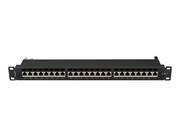 Lanberg Patchpanel 24 port 1U KAT7 EK. PPS7-1024-B Czarny NULAGOR00000054