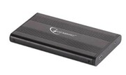 Gembird Obudowa HDD 2.5'' SATA Aluminium Black AIGEMO250000002