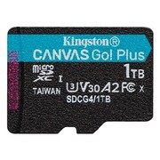 Kingston Karta pamięci microSD 1TB Canvas Go! Plus 200MB/s A2 U3 V30 SFKINMDT01SDG4B