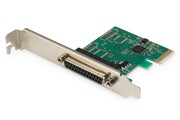Digitus Karta rozszerzeń (Kontroler) LPT PCI Express, 1xDB25, Low Profile, Chipset: ASIX99100 AMASS030020
