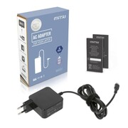 Mitsu Zasilacz ładowarka do laptopa 45W USB-C 5V-9V-12V-15V/3A, 20V/2.25A PD AZMITNZUSBBLACK