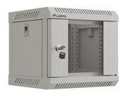 Lanberg Szafa instalacyjna rack wisząca 10 cali 4U 300x300 szara NULAGR4U0000019