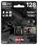 GOODRAM Karta microSD IRDM 128GB UHSI U3 adapter SFGODMD128IRID2