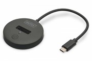 Digitus Stacja dokująca do SSD M.2 NVMe/SATA USB-C 3.2 Gen2 10Gbps maks. 4 TB, czarna AIASSS000000006