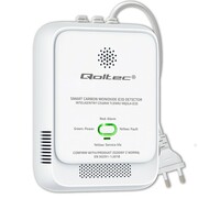 Qoltec Czujnik tlenku węgla (czadu) | detektor CO | alarm 85dB | LED SHQOLCZ00052576