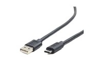 Gembird Kabel USB 2.0 typu AC AM-CM 1m czarny AKGEMKUC0000002