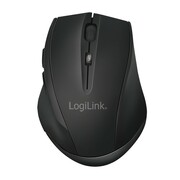 LogiLink Mysz bezprzewodowa BT 5.0,ergonomiczna, czarna UMLLIRBDID0032B