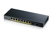Zyxel Przełącznik GS1100-10HP-EU0102F 120W PoE 8xGigabit 2xFiber Uplilk Switch NUZYXSS10000003
