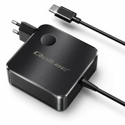 Qoltec Ładowarka sieciowa GaN 65W | USB-C PD PPS | 5-21V | 3-3.25A AZQOLUL00051778