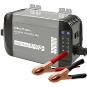 Qoltec Inteligentna ładowarka Monolith do akumulatorów LiFePO4 AGM GEL SLA | 20A | 24V AZQOLUAY0051953