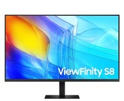 Samsung Monitor 37 cali ViewFinity S80D VA 3840x2160 UHD 16:9 1xHDMI 1xDP 3xUSB-A 5ms PinP/PbyP 60Hz HAS+PIVOT płaski 3YOn-Site (LS37D800EAUXEN) UPSAM037XSD800E