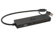 i-tec Hub USB-A/USB-C Metal 2x USB 3.0 + 2x USB-C (10 Gbps) NUITCUS4P000018