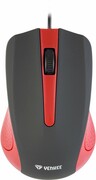 YENKEE Mysz przewodowa USB 3 przyciski, gumowana powierzchnia UMYENRPDMS1015R