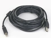 Gembird Kabel USB 2.0 typu AB AM-BM 1.8m FERRYT czarny AKGEM001200