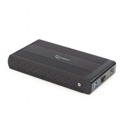 Gembird Obudowa zewnętrzna 3.5 USB 3.0 Czarna AIGEMO35U300002