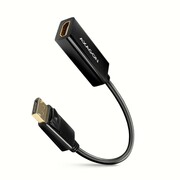 AXAGON RVD-HI14N Adapter aktywny Displayport -> HDMI 1,4, 4K/30Hz, kabel 18cm AKAXNHVRVDHI14N