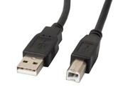 Lanberg Kabel USB 2.0 AM-BM 5M czarny AKLAGKU00000037