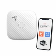 Firesco Czujka dymu Tuya/Wifi ZR153SW-CB, czujka dymu z funkcja komunikacji, domowa, autonomiczna, Wi-Fi MOFRESNZR153SWC