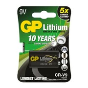 GP Battery Bateria litowa GP LITHIUM 9V L522/LA522/6F22 blister 1 szt. AZGPBUB90000004
