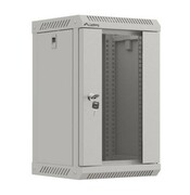 Lanberg Szafa instalacyjna rack wisząca 10 cali 9U 300x300 szara NULAGR9U0000026