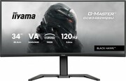 IIYAMA Monitor 34 cale G-Master GCB3482WQSU-B1,VA,UWQHD,120HZ,1500R, HDR400, 21:9, 500cd,2x5W, USB-c UPIIY034XS82WB1