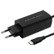 Qoltec Ładowarka sieciowa 65W GaN | 5-20V | 3-3.25A | USB-C 3.1 AZQOLUL00052419